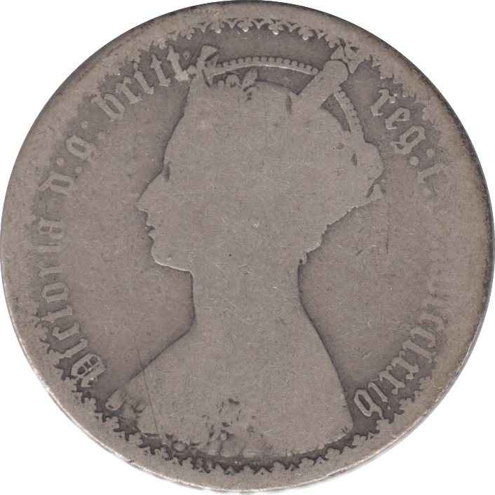 1874 FLORIN ( FAIR ) DIE 33 - FLORIN - Cambridgeshire Coins