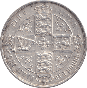 1874 FLORIN ( GVF ) DIE 14 - FLORIN - Cambridgeshire Coins