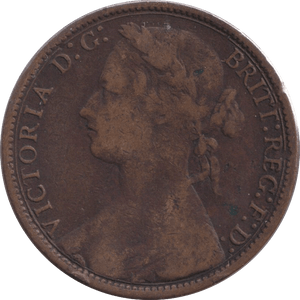 1874 PENNY ( FINE ) - PENNY - Cambridgeshire Coins