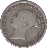 1874 SIXPENCE ( FINE ) DIE 24 - Sixpence - Cambridgeshire Coins