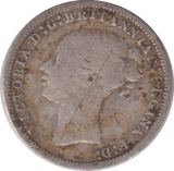 1874 THREEPENCE ( NF ) - WORLD COINS - Cambridgeshire Coins