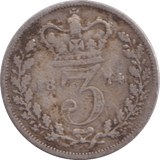 1874 THREEPENCE ( NF ) - WORLD COINS - Cambridgeshire Coins