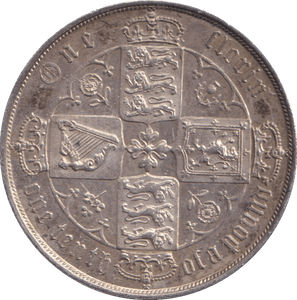 1875 FLORIN ( AUNC ) DIE 53 - FLORIN - Cambridgeshire Coins