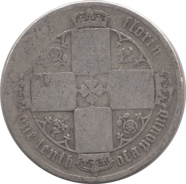 1875 FLORIN ( FAIR ) - FLORIN - Cambridgeshire Coins