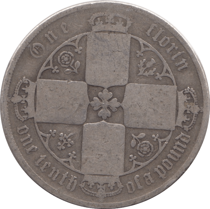 1875 FLORIN ( FAIR ) - FLORIN - Cambridgeshire Coins