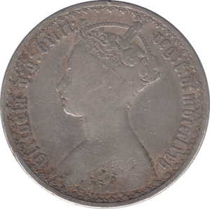 1875 FLORIN ( NF ) DIE 14 - FLORIN - Cambridgeshire Coins