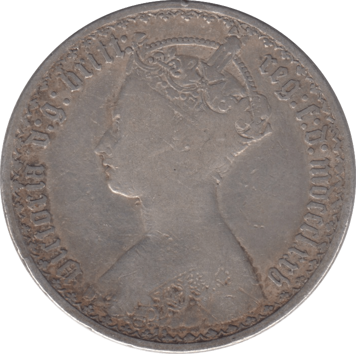 1875 FLORIN ( NF ) DIE 14 - FLORIN - Cambridgeshire Coins