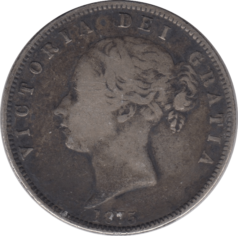 1875 HALFCROWN ( VF ) - HALFCROWN - Cambridgeshire Coins