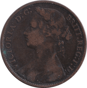 1875 PENNY ( FINE ) - PENNY - Cambridgeshire Coins