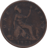 1875 PENNY ( NF ) - PENNY - Cambridgeshire Coins