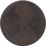 1875 PENNY ( POOR ) H - Penny - Cambridgeshire Coins