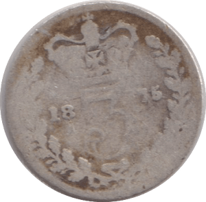 1875 THREEPENCE ( FAIR ) - WORLD COINS - Cambridgeshire Coins