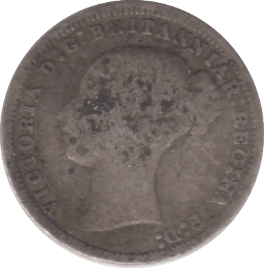 1875 THREEPENCE ( NF ) - THREEPENCE - Cambridgeshire Coins