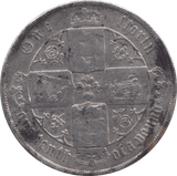 1876 FLORIN ( FINE ) DIE 9 - FLORIN - Cambridgeshire Coins