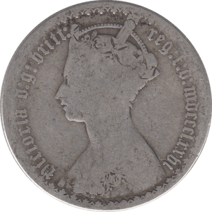 1876 FLORIN ( NF ) DIE 35 - FLORIN - Cambridgeshire Coins