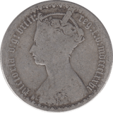 1876 FLORIN ( NF ) DIE 35 - FLORIN - Cambridgeshire Coins