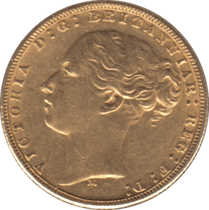 1876 GOLD SOVEREIGN ( AUNC ) MELBOURNE MINT - SOVEREIGN - Cambridgeshire Coins