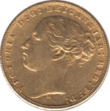 1876 GOLD SOVEREIGN ( AUNC ) MELBOURNE MINT - SOVEREIGN - Cambridgeshire Coins