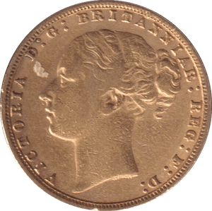 1876 GOLD SOVEREIGN ( VF ) - SOVEREIGN - Cambridgeshire Coins