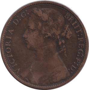 1876 PENNY ( FINE ) - PENNY - Cambridgeshire Coins