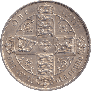 1877 FLORIN ( AUNC ) DIE 56 - FLORIN - Cambridgeshire Coins