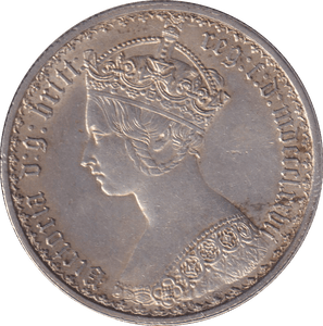 1877 FLORIN ( AUNC ) DIE 56 - FLORIN - Cambridgeshire Coins