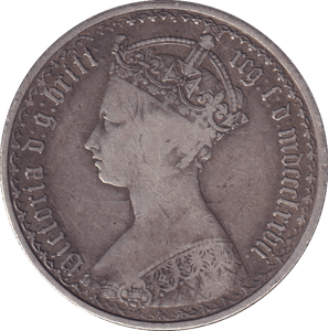 1877 FLORIN ( GF ) - FLORIN - Cambridgeshire Coins