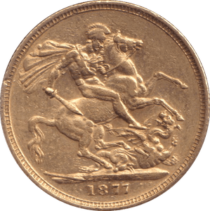 1877 M GOLD SOVEREIGN ( GVF ) - SOVEREIGN - Cambridgeshire Coins