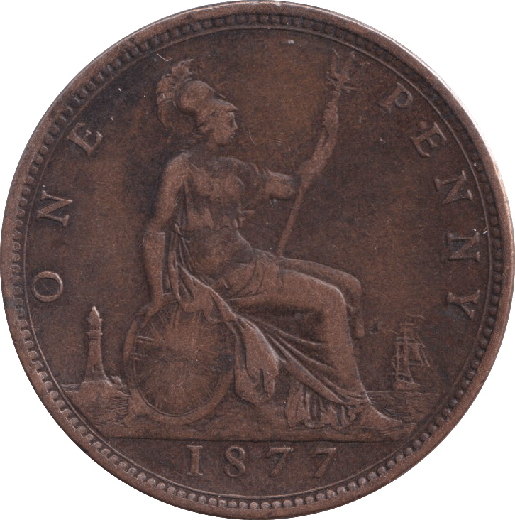 1877 PENNY ( GF ) - PENNY - Cambridgeshire Coins