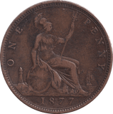 1877 PENNY ( GF ) - PENNY - Cambridgeshire Coins