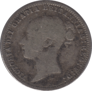 1877 SIXPENCE ( FAIR ) DIE 13 - Sixpence - Cambridgeshire Coins