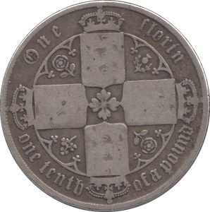 1878 FLORIN ( NF ) DIE 60 - FLORIN - Cambridgeshire Coins