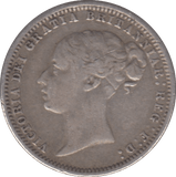 1878 SIXPENCE ( VF ) DIE 26 - Sixpence - Cambridgeshire Coins