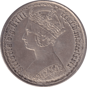 1879 FLORIN ( AUNC ) - FLORIN - Cambridgeshire Coins