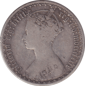 1879 FLORIN ( GF ) - FLORIN - Cambridgeshire Coins