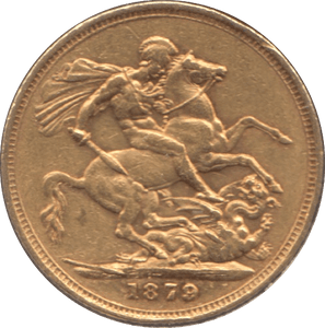 1879 GOLD SOVEREIGN ( EF ) MELBOURNE MINT - SOVEREIGN - Cambridgeshire Coins