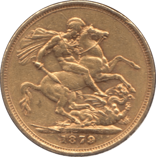 1879 GOLD SOVEREIGN ( EF ) MELBOURNE MINT - SOVEREIGN - Cambridgeshire Coins