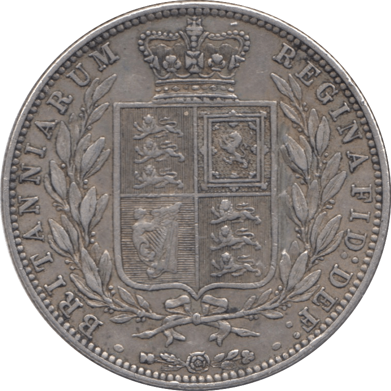 1879 HALFCROWN ( GVF ) - HALFCROWN - Cambridgeshire Coins