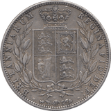 1879 HALFCROWN ( GVF ) - HALFCROWN - Cambridgeshire Coins