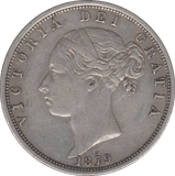 1879 HALFCROWN ( GVF ) - HALFCROWN - Cambridgeshire Coins