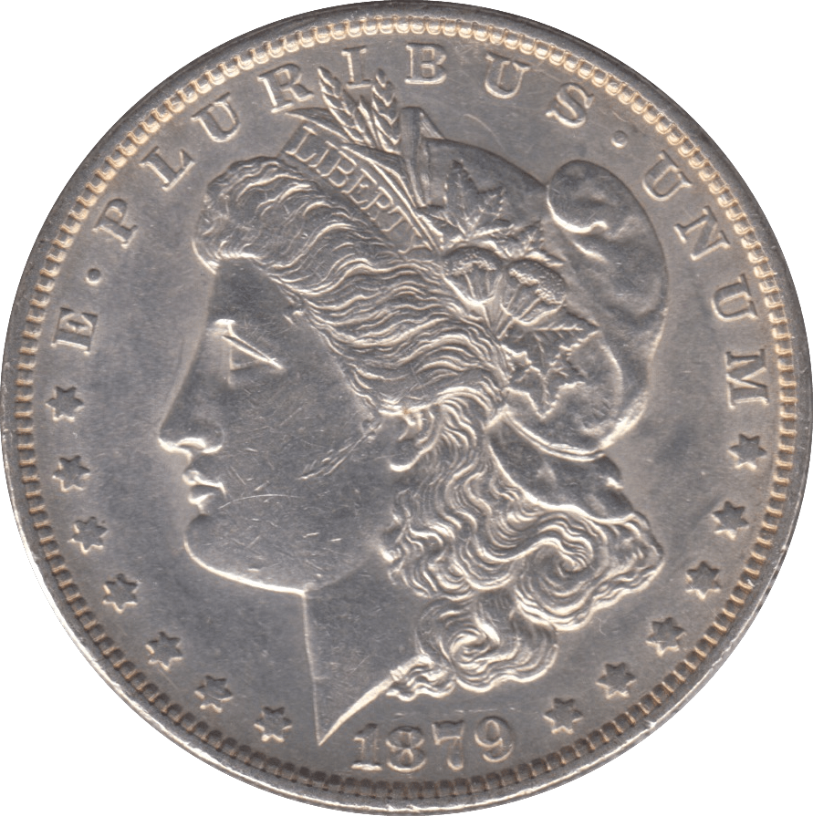 1879 MORGAN DOLLAR USA NEW ORLEANS MINT - SILVER WORLD COINS - Cambridgeshire Coins