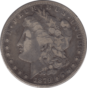 1879 MORGAN DOLLAR USA SAN FRANCISCO MINT - SILVER WORLD COINS - Cambridgeshire Coins