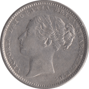 1879 SHILLING ( EF ) - SHILLING - Cambridgeshire Coins