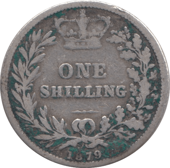 1879 SHILLING ( FAIR ) - Shilling - Cambridgeshire Coins