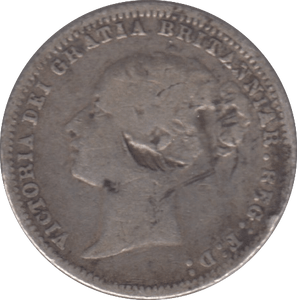 1879 SIXPENCE ( NF ) DIE 19 - Sixpence - Cambridgeshire Coins