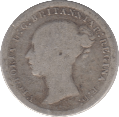 1879 THREE PENCE ( FAIR ) - THREEPENCE - Cambridgeshire Coins