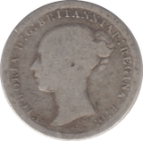 1879 THREE PENCE ( FAIR ) - THREEPENCE - Cambridgeshire Coins