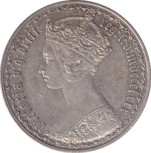 1880 FLORIN ( EF ) - FLORIN - Cambridgeshire Coins