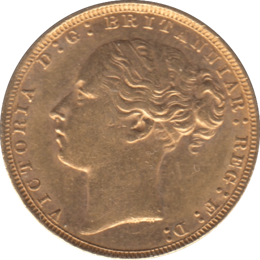 1880 GOLD SOVEREIGN ( AUNC ) - SOVEREIGN - Cambridgeshire Coins