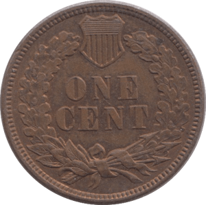 1880 ONE CENT USA - WORLD COINS - Cambridgeshire Coins